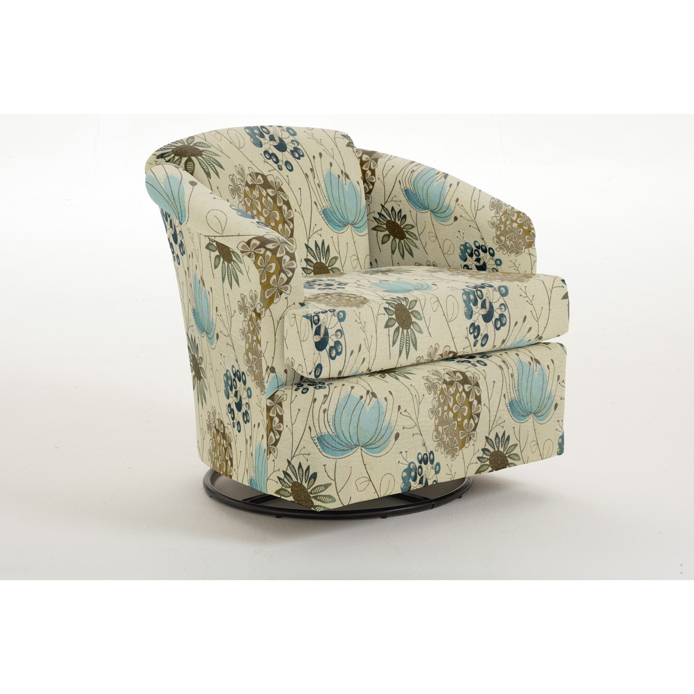 Best Home Furnishings Cass 25681 Cass Swivel Chair Zak's Home Uph Upholstered Chairs